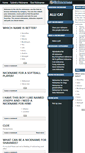 Mobile Screenshot of 4nicknames.com